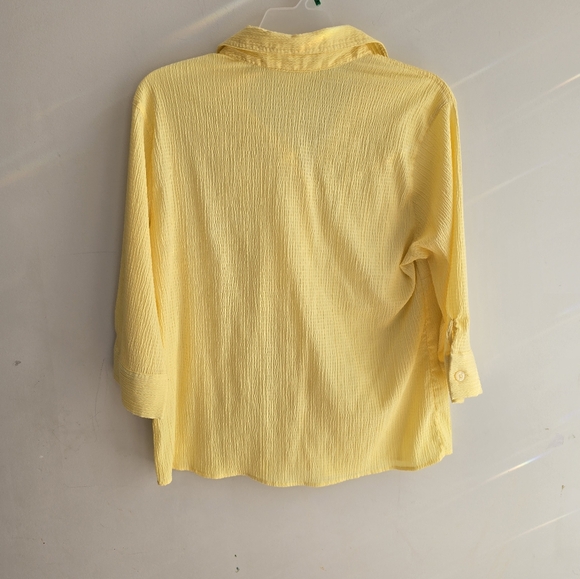 Tradition Blouse Yellow Size 18W - Picture 2 of 6